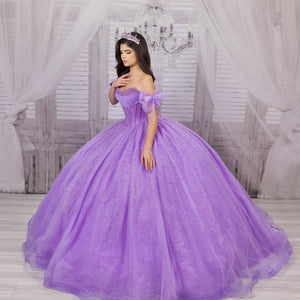 Strapless Cape Ball Gown by LizLuo Quince 26114