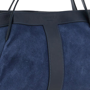 Twin Set Suede Shoulder Bag