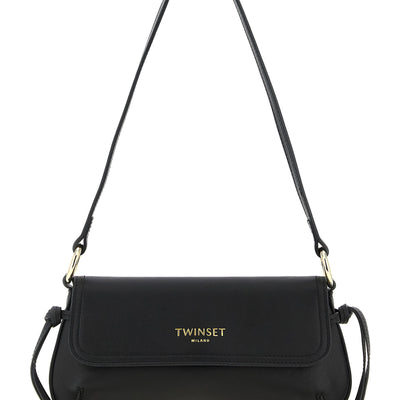 Twin Set Leather Shoulder Bag