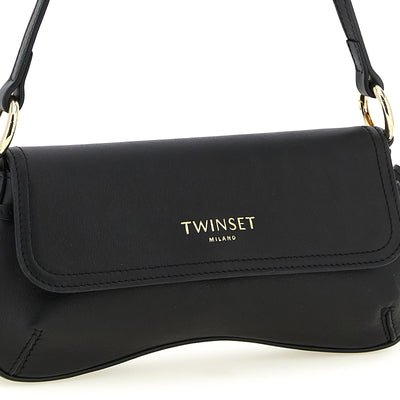 Twin Set Leather Shoulder Bag