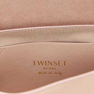 Twin Set Leather Shoulder Bag