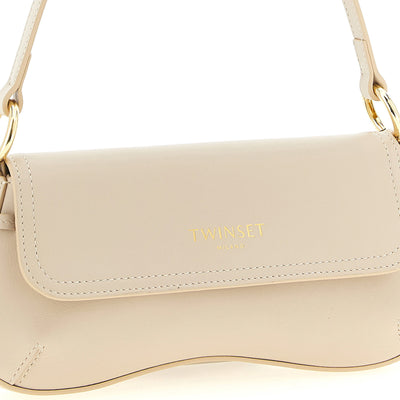 Twin Set Leather Shoulder Bag