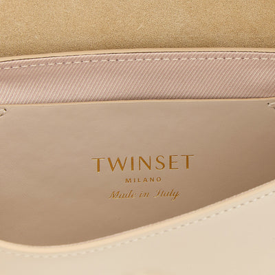 Twin Set Leather Shoulder Bag