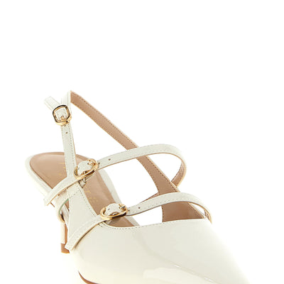 Twin Set Patent Leather Slingback