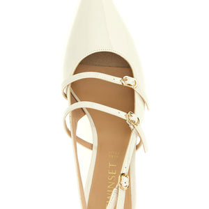 Twin Set Patent Leather Slingback