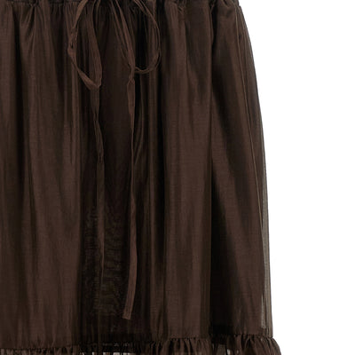 Twin Set Flounces Skirt