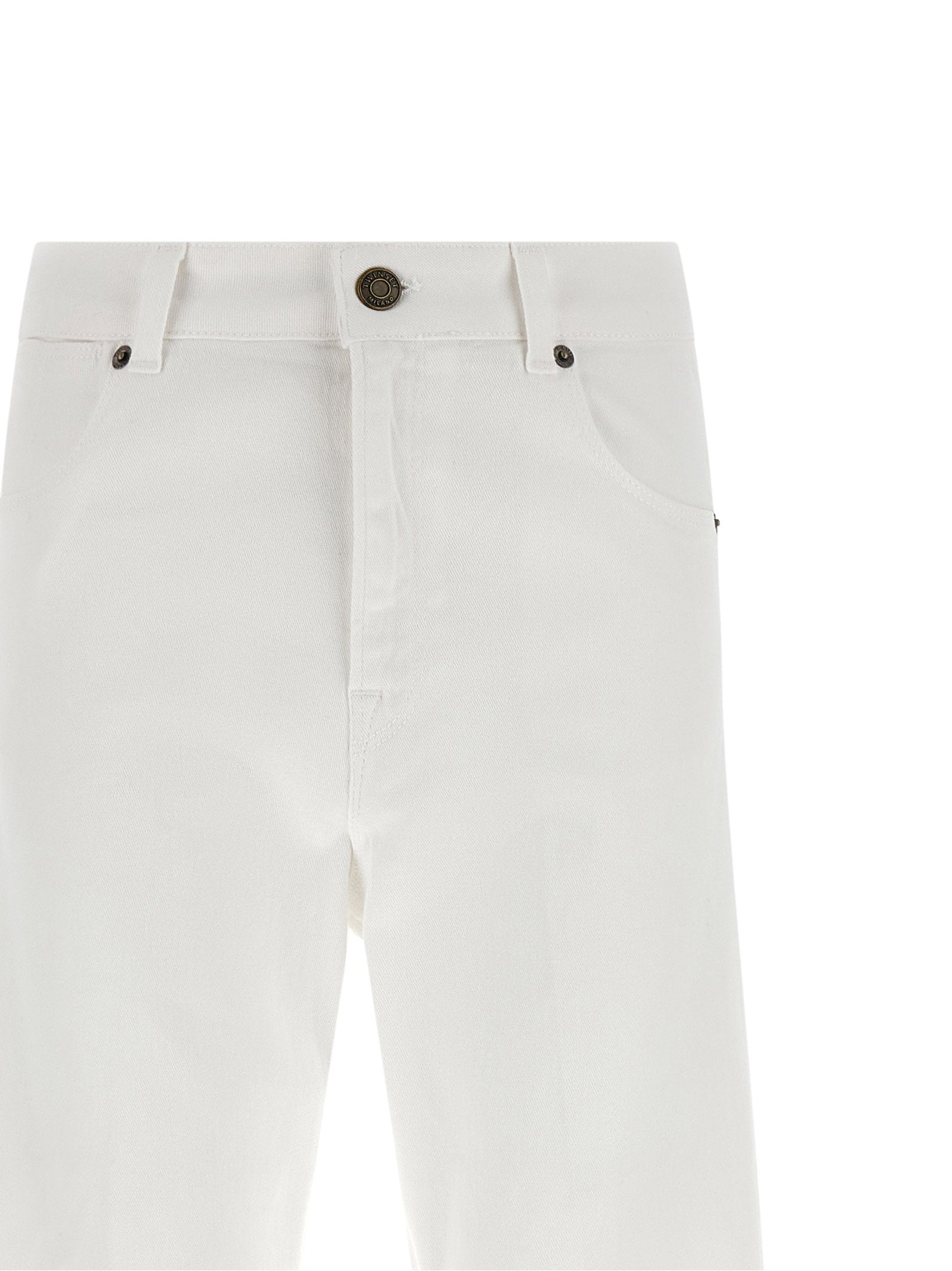 Twin Set Flared Leg Jeans