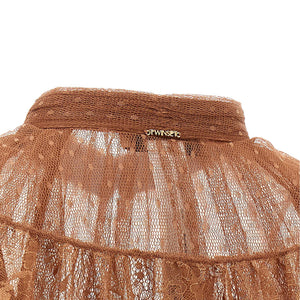 Twin Set Tulle Plumetis Blouse