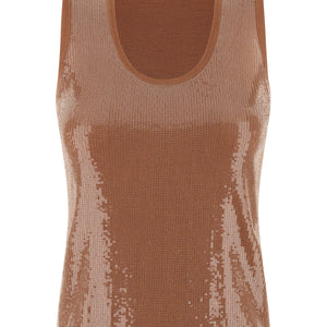 Twin Set Sequin Top
