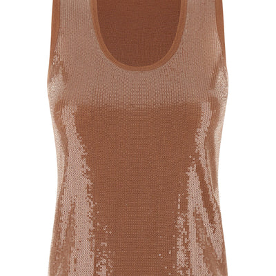 Twin Set Sequin Top