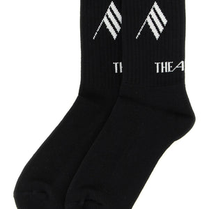 The Attico Logo Intarsia Socks