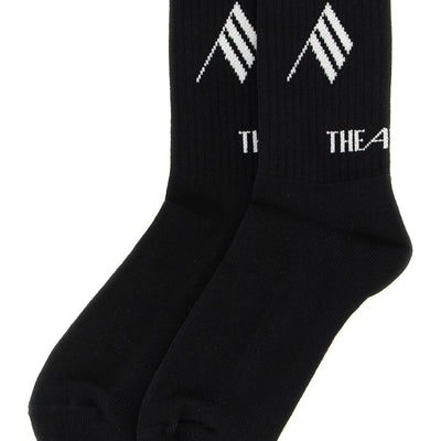The Attico Logo Intarsia Socks