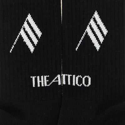The Attico Logo Intarsia Socks