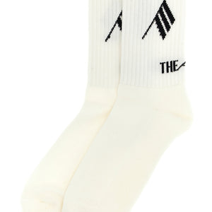 The Attico Logo Intarsia Socks
