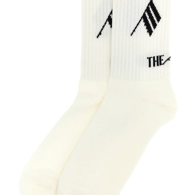 The Attico Logo Intarsia Socks