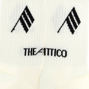 The Attico Logo Intarsia Socks