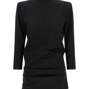 The Attico Structured Shoulder Dress