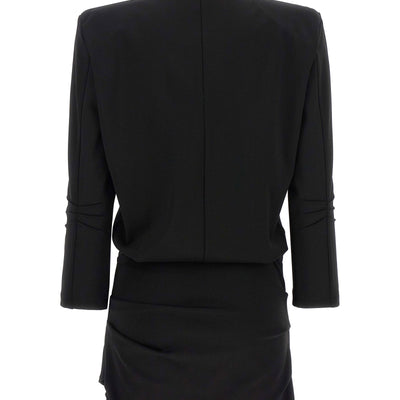 The Attico Structured Shoulder Dress