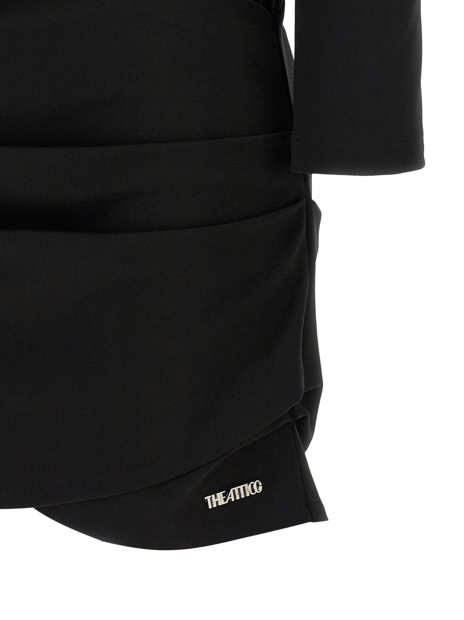 The Attico Structured Shoulder Dress