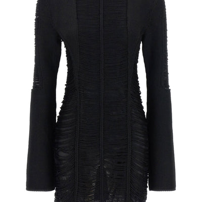 The Attico Fringed Dress