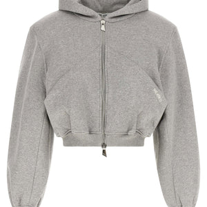 The Attico Cropped Hoodie