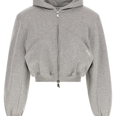 The Attico Cropped Hoodie