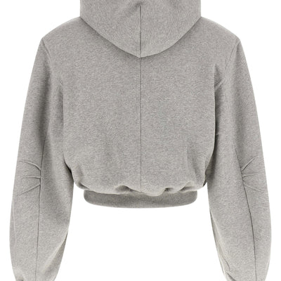 The Attico Cropped Hoodie