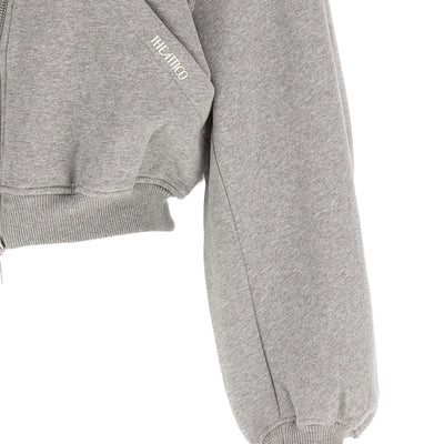 The Attico Cropped Hoodie