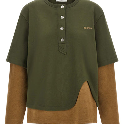 The Attico Trompe Loeil Sweatshirt