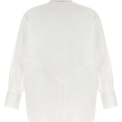 The Attico Shaped Hem Shirt