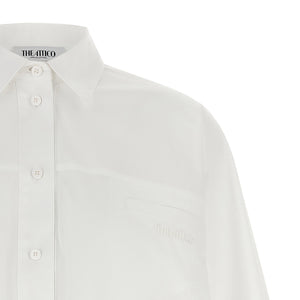 The Attico Shaped Hem Shirt