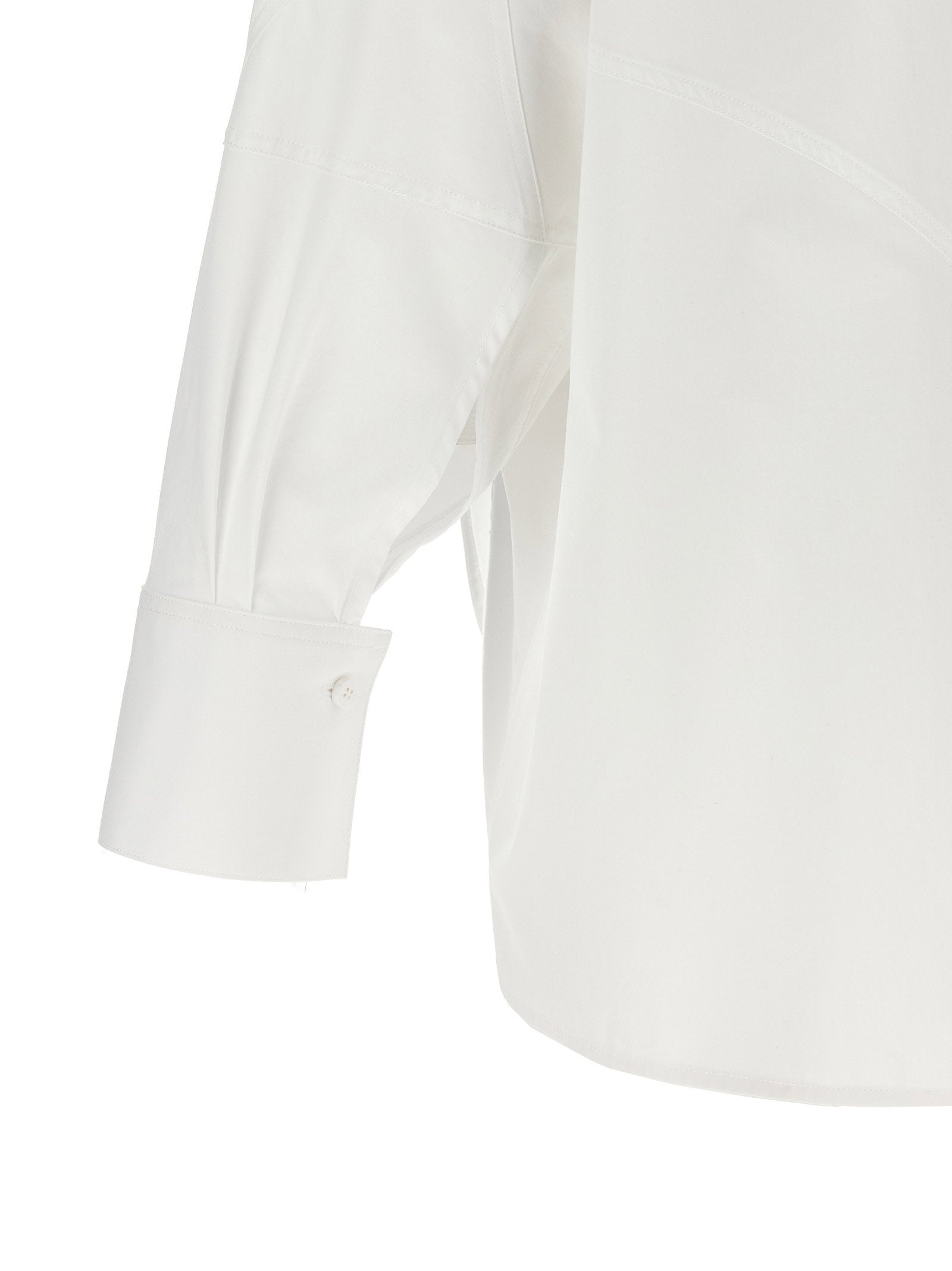 The Attico Shaped Hem Shirt