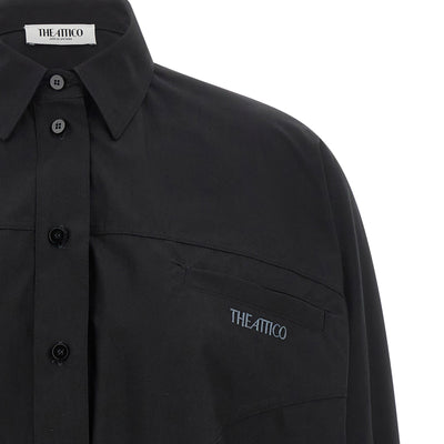 The Attico Shaped Hem Shirt