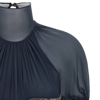 The Attico Jewel Embroidery Top