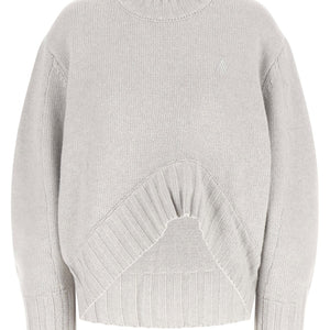 The Attico Asymmetrical Hem Sweater