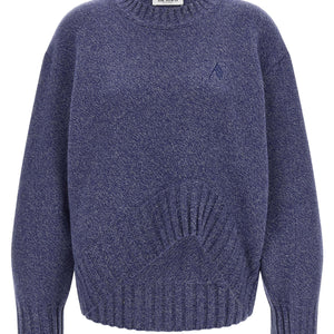 The Attico Asymmetrical Hem Sweater