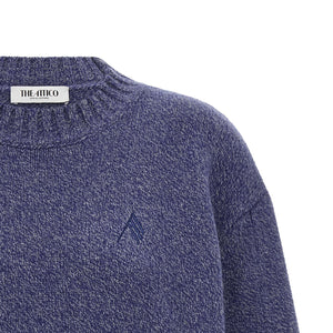 The Attico Asymmetrical Hem Sweater