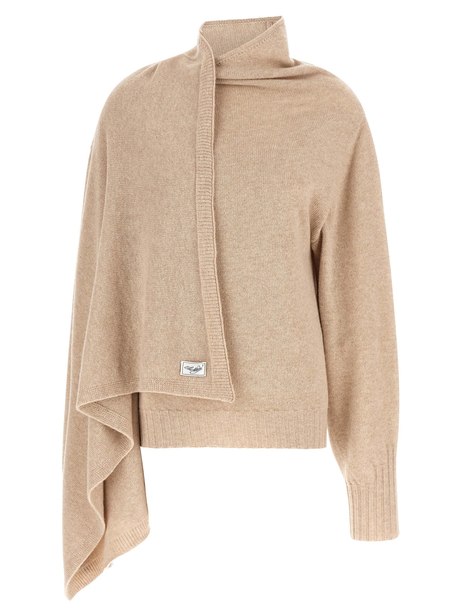 The Attico Sweater With Scarf