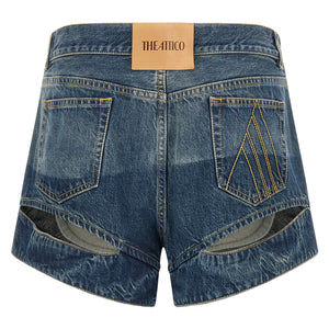 The Attico Cut-out Shorts