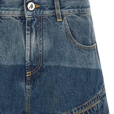 The Attico Cut-out Shorts