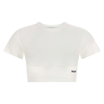 The Attico Bustier Crop T-shirt