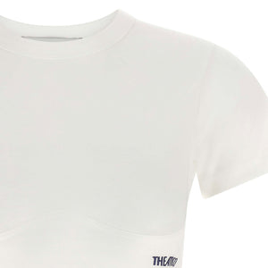 The Attico Bustier Crop T-shirt