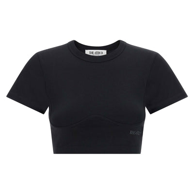 The Attico Bustier Crop T-shirt