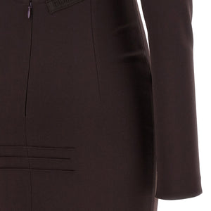 The Attico Feather Dress