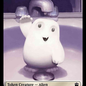 Alien Token (02) // Dinosaur Token (20) [Universes Beyond: Doctor Who: Tokens] [Non-Foil]