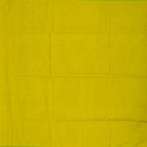 Olive Green Handloom Bengal Cotton Saree With Green Border