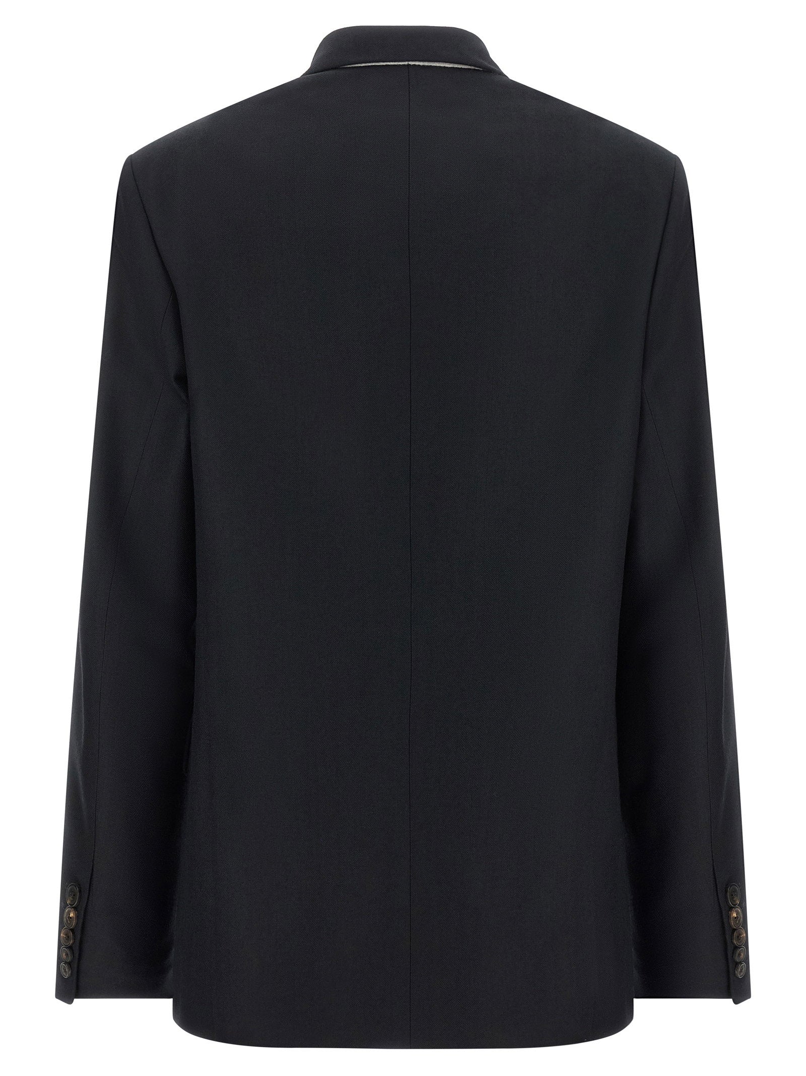 Dries Van Noten Barrysta Double-breasted Blazer With Embroidery