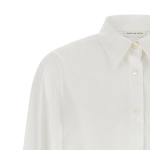 Dries Van Noten Shirt With Embroidered Cuffs