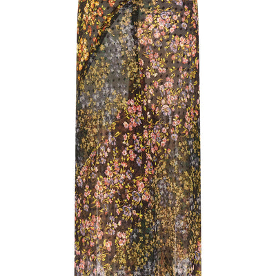 Dries Van Noten Floral Sati Skirt