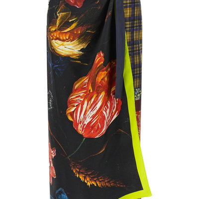Dries Van Noten Wrap Sarong Skirt